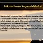 Iman Kepada Malaikat Allah Hukumnya Fardhu Ain Maksudnya Adalah